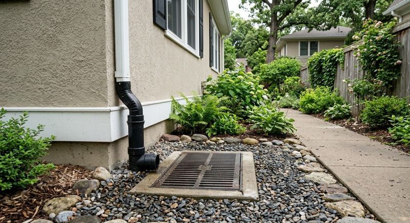 Curtain Drain Installation in Tuscaloosa, AL