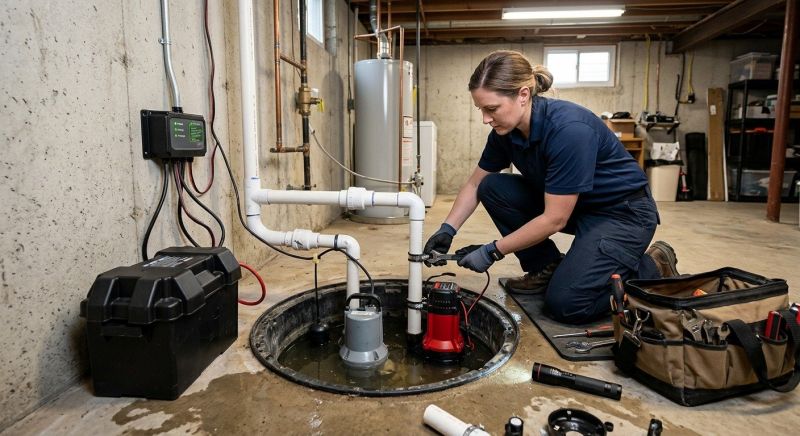 Ejector Pump Installation in Mobile, AL