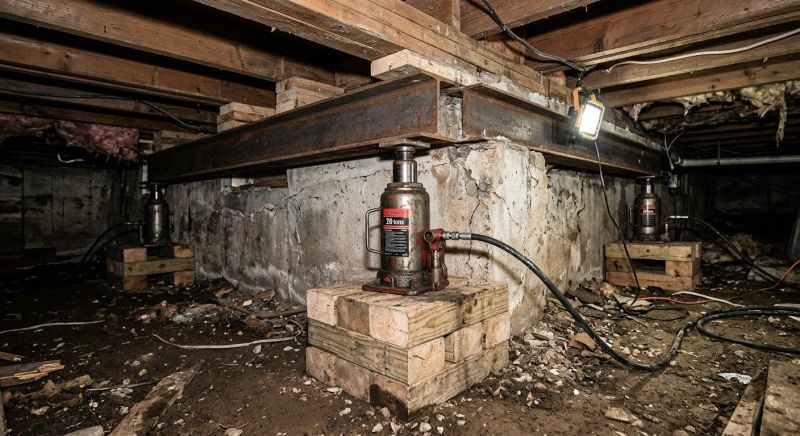 Foundation Jacking in Columbus, OH