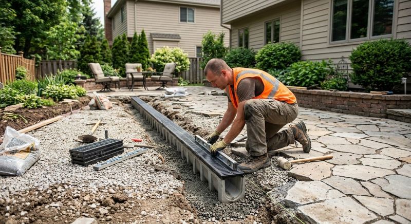 Garden Drainage Installation in Tuscaloosa, AL