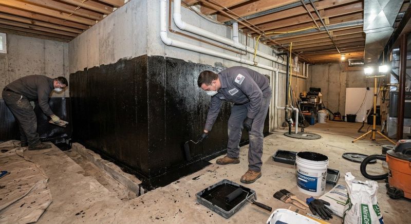 Wet Basement Solutions in Columbus, OH