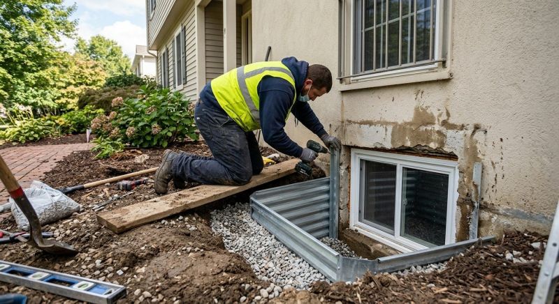 Window Well Waterproofing in Olathe, KS