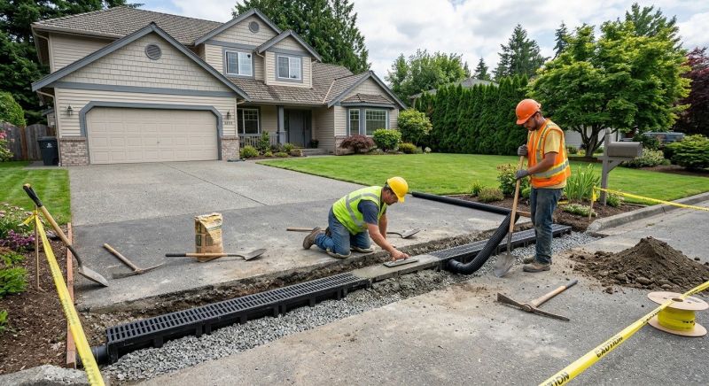 Yard Drain Installation in Birmingham, AL