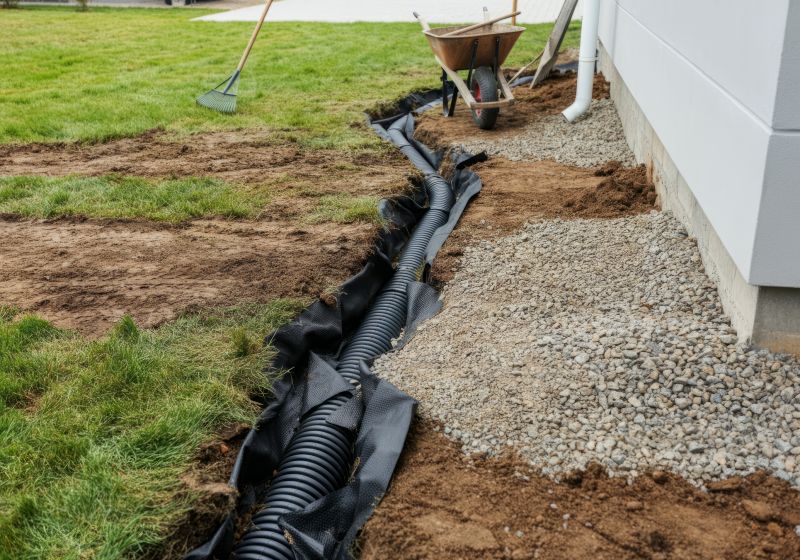 Yard Drainage Installation in Birmingham, AL
